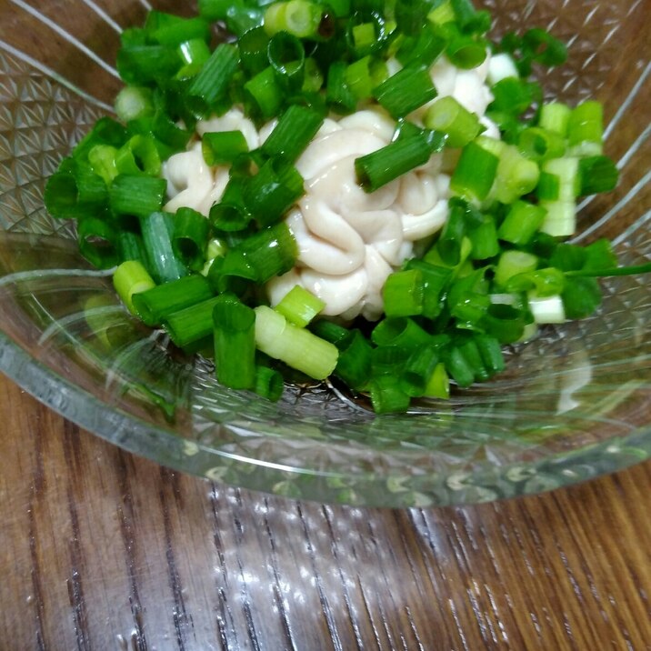 たっぷりネギ白子